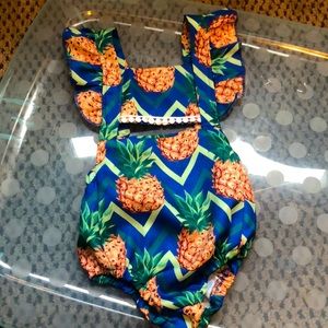 Infant Pineapple Romper